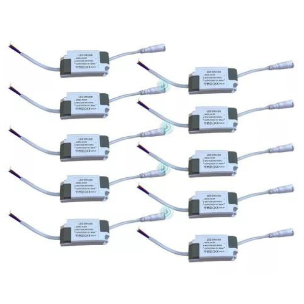 10x Driver Reator Da Luz Para Plafon Painel 25w Bivolt