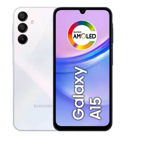 Smartphone Samsung Galaxy A15 128GB Azul Claro 4G 6,5" 4GB RAM