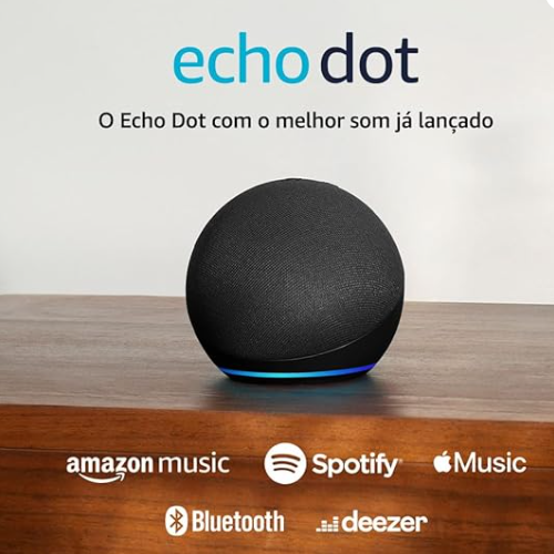 Echo Dot 5ª geração   Cor Preta